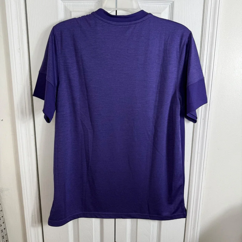 Nike LSU Tigers Shirt Large Purple Performance Athleisure Gameday Tee